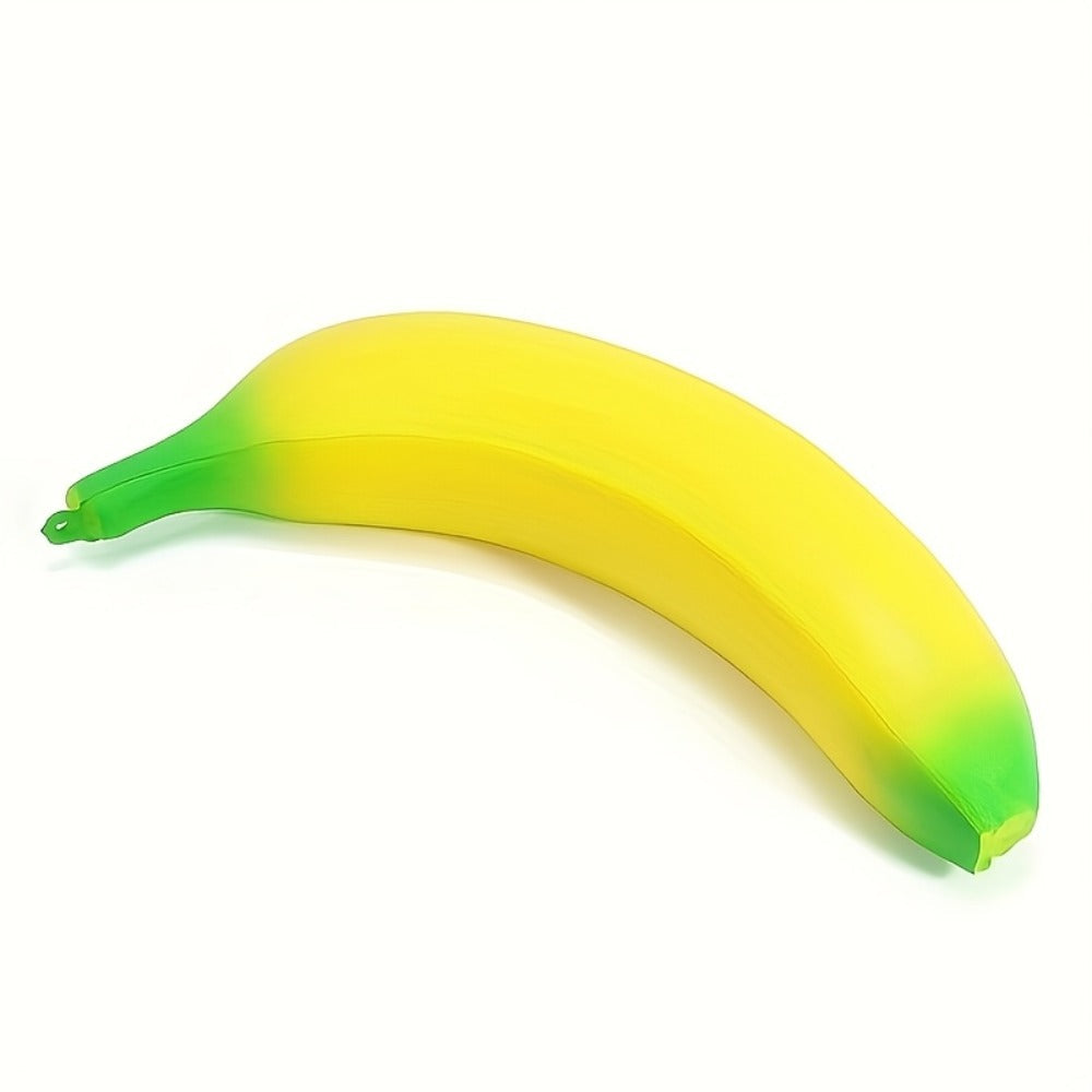 Squishy Food Toy Set 3pcs Slow Rising PU, Pretend Play Simulation Food Butter Banana Strawberry, Sensory Squeeze Stress Toy —
