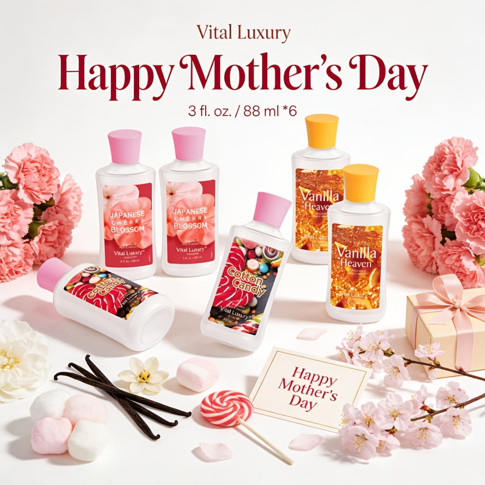 Scented Body Lotion in Japanese Cherry Blossom, Vanilla Heaven or Cotton Candy Bottles and Two-Piece Sets — image 2