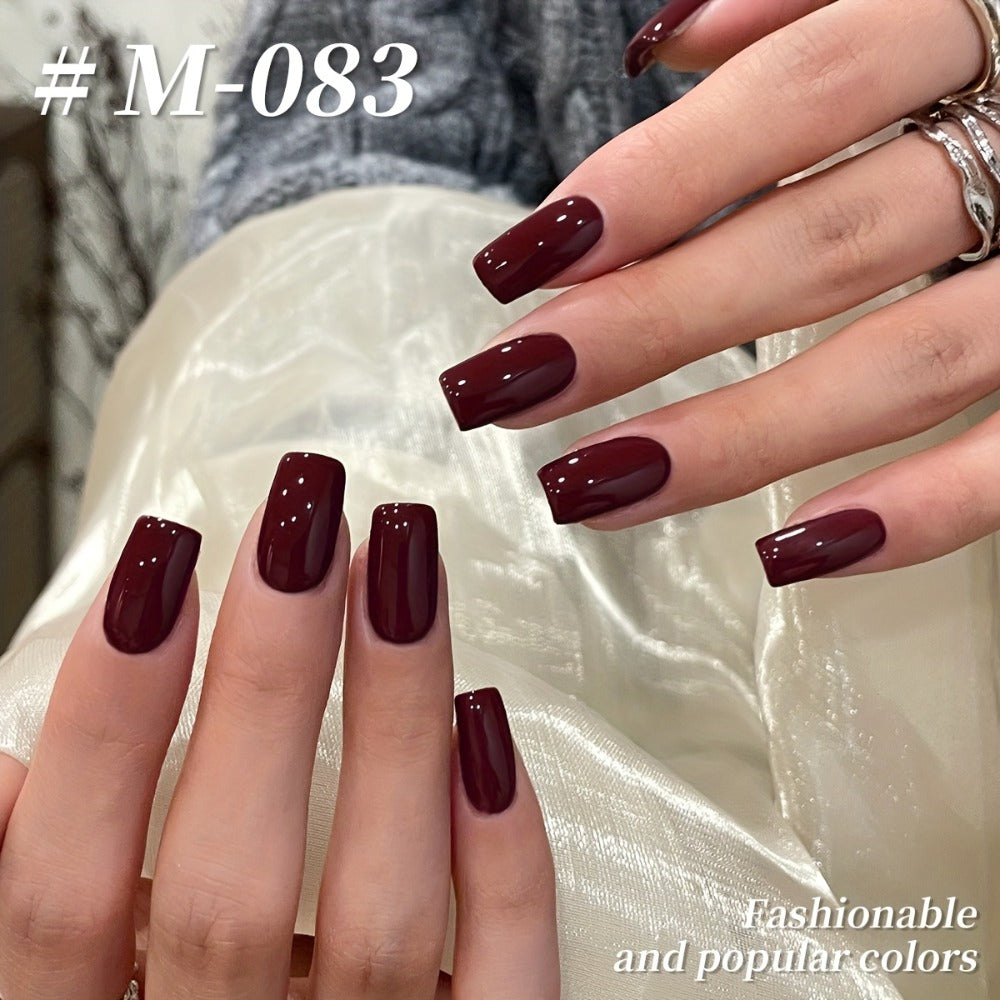 Gel Nail Polish Set with XEIJAYI Label, 6 Nude Pink Jelly Colors in Shades 76, 78 and 81 to 84 — image 7