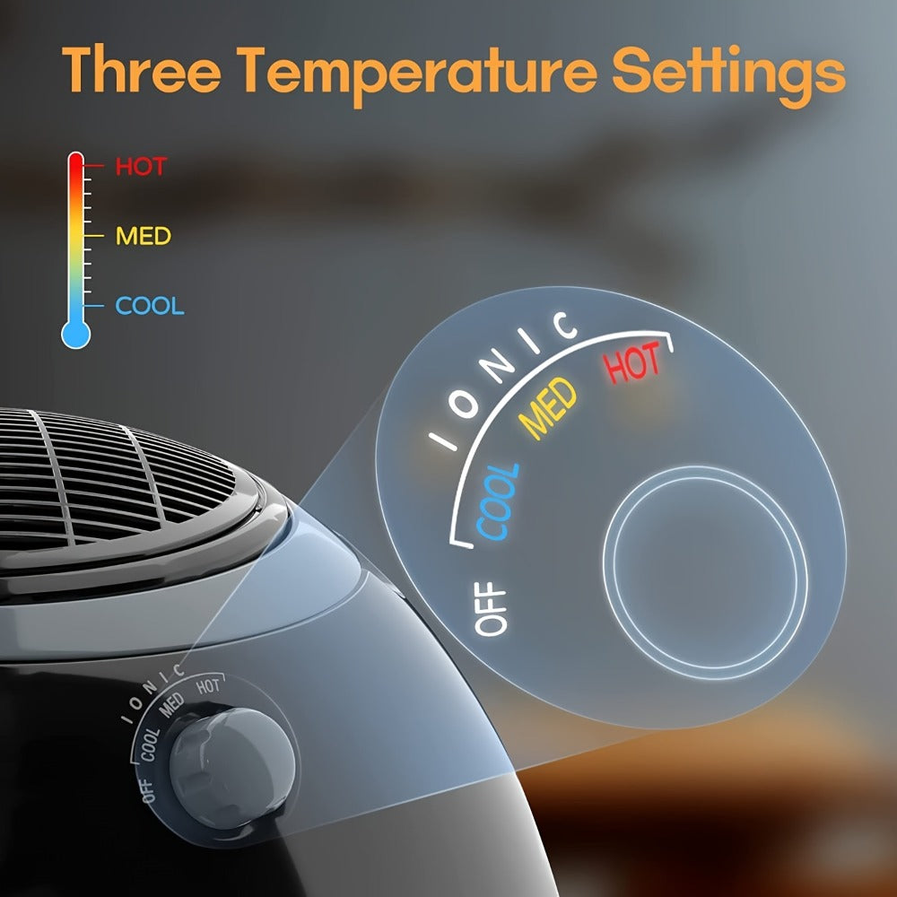 1875W Ionic Hooded Hair Dryer Bonnet Sit Under Hair Dryer for Women 3 Heat Settings, for Home, Travel and Salon Hair Styling 