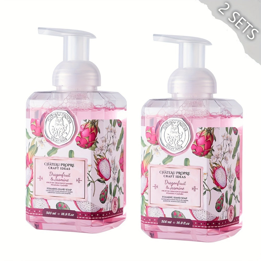 Moisturizing Foaming Hand Soap 500ml with Coconut Oil – Cruelty-Free Foam Soap for Bathroom & Kitchen | 8 Fresh Scents: Vanil