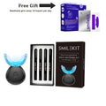 Black or White LED Teeth Whitening Mouthpiece Kit with Four Gel Pens, Shade Guide and 16-Minute Timer — image 11