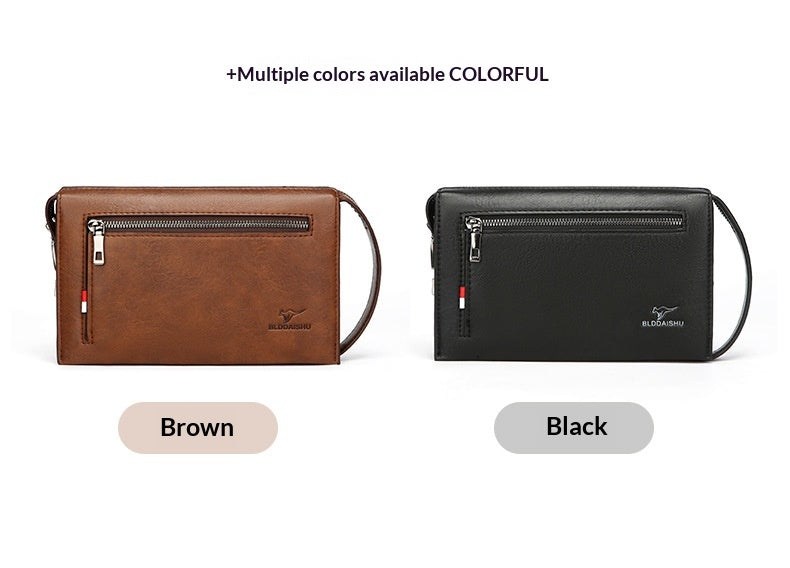 New Mens Wallet With A Combination Lock And Clutch Design