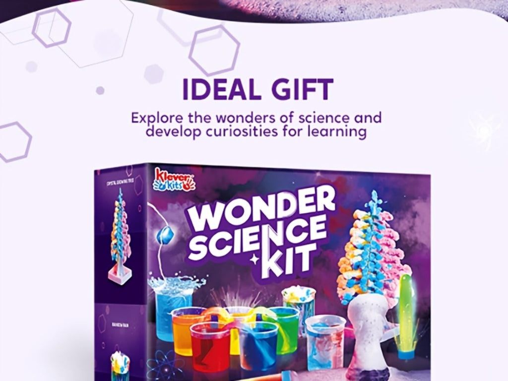STEM Science Kit for Kids 50+ Experiments, Crystal Tree Growing Kit, Lava Lamp, Volcano Chemistry Set — image 11