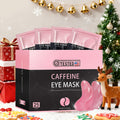 Caffeine Eye Mask 25 Pairs Under Eye Patches with Collagen Hyaluronic Acid Glycerin – Reduces Dark Circles Puffiness Firms & 
