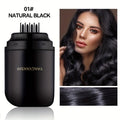 Root Touch Up Hair Dye Stick Instant Gray Hair Coverage Pen Waterproof Sweatproof Colorfast No Stain on Clothes Natural Black