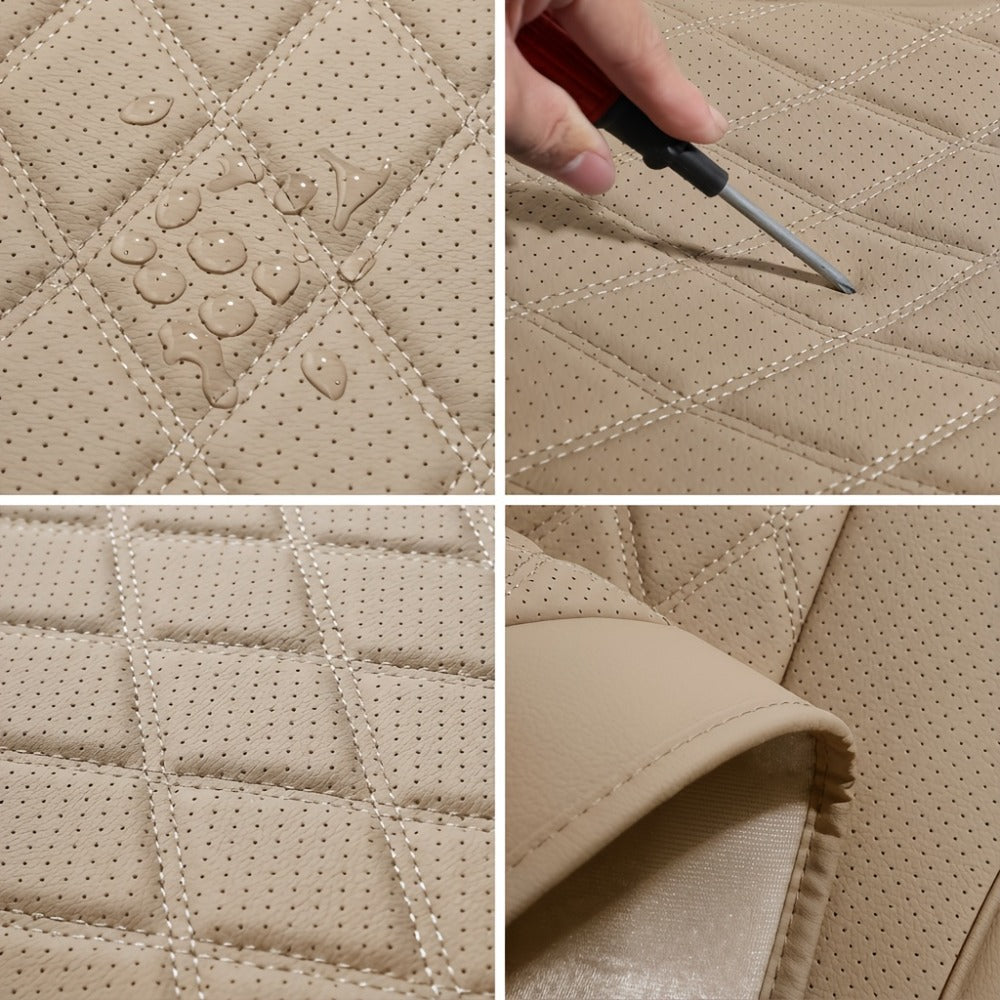 Car Seat Covers Front Pair with Full-Surround High-Back Design and Fifteen Color or Pattern Options — image 40