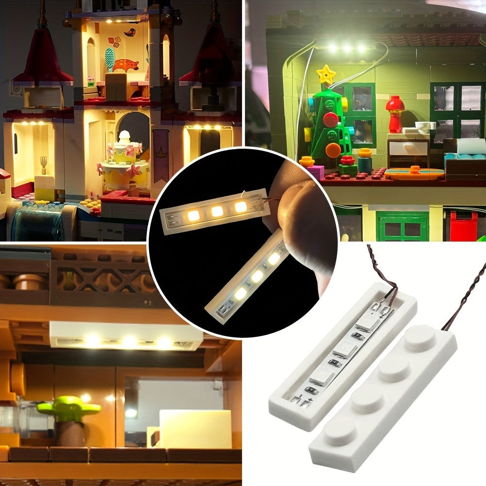 LED Lighting Kit for Building Blocks 20pcs 1x4 Brick Lights with the Listed Color, Size or Set Options for Everyday Use — ima