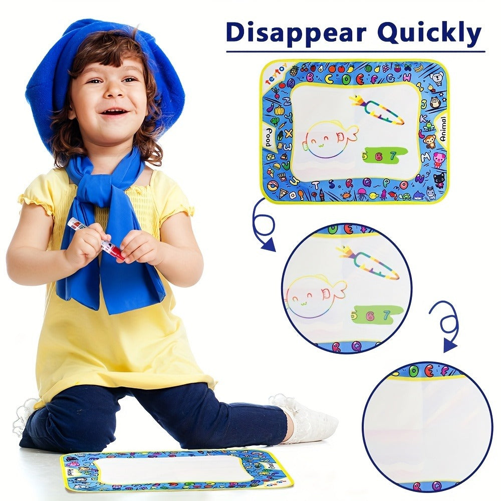 Water Doodle Mat for Toddlers Kids with 2 Water Pens with the Listed Color, Size or Set Options for Everyday Use — image 4