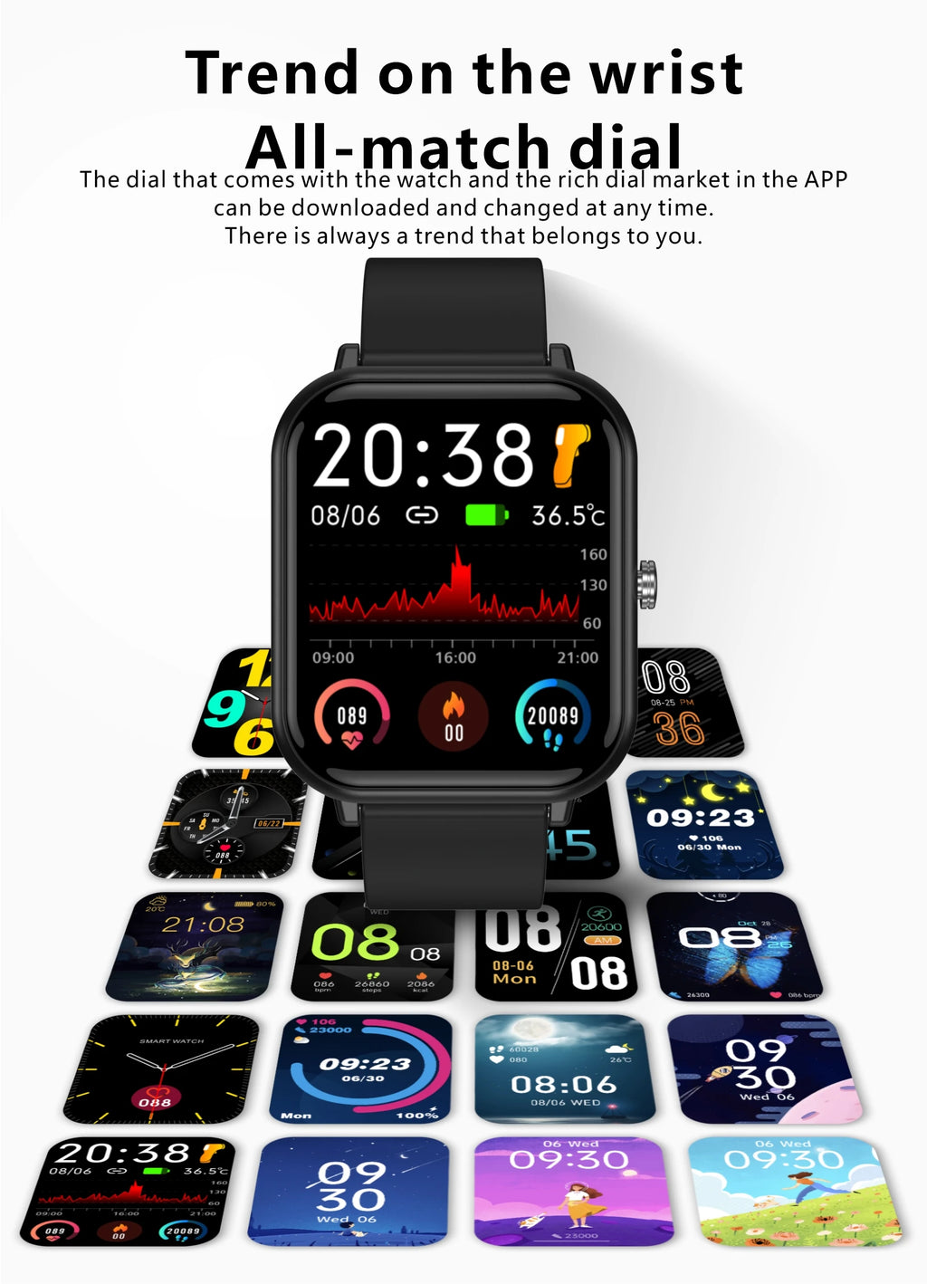 Q9 Pro Smart Bracelet Multi-function Watch
