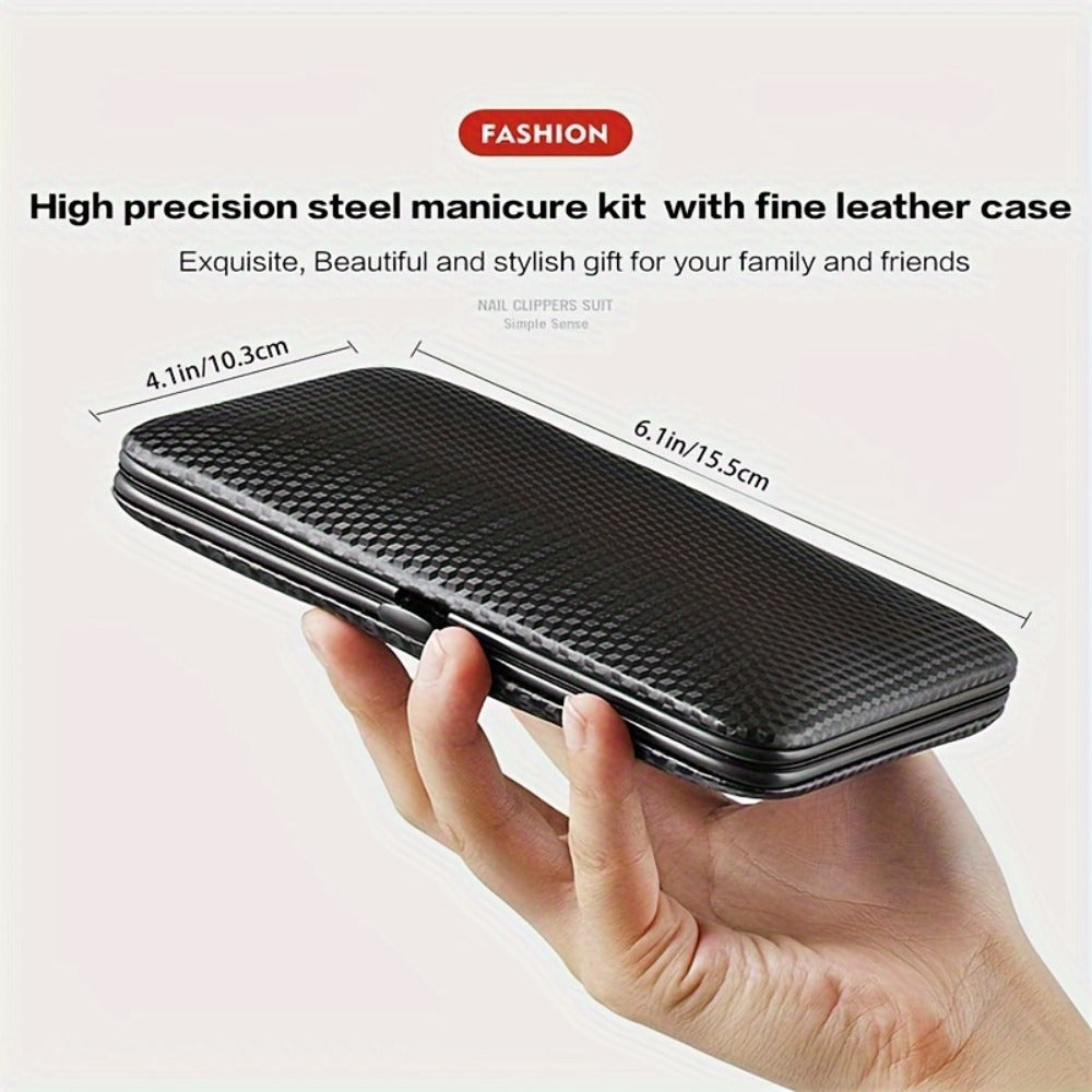 Three-Case Nail Grooming Bundle with 23-Piece Black-and-Red Tool Set in Each Zippered Case — image 6