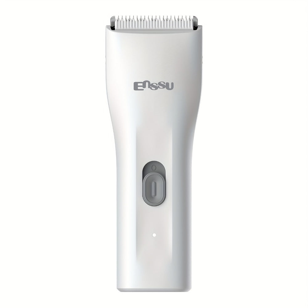 Ceramic Blade IPX7 Waterproof Ball Trimmer for Men Replaceable Head Electric Groin Pubic Body Hair Shaver LED Battery Display