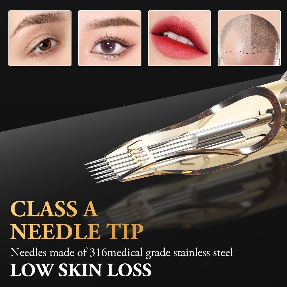 Ambition Tattoo Cartridge Needles 20pcs Professional RL RS RM Sizes with Safety Membrane for Temporary Body Art, Festivals an