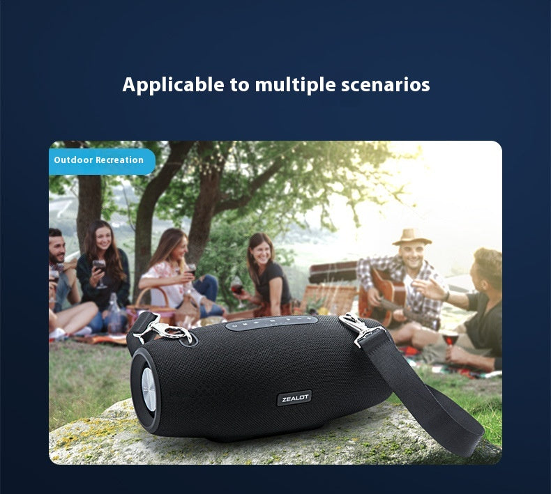 High-Power Square Dance Bluetooth Family Karaoke Speaker