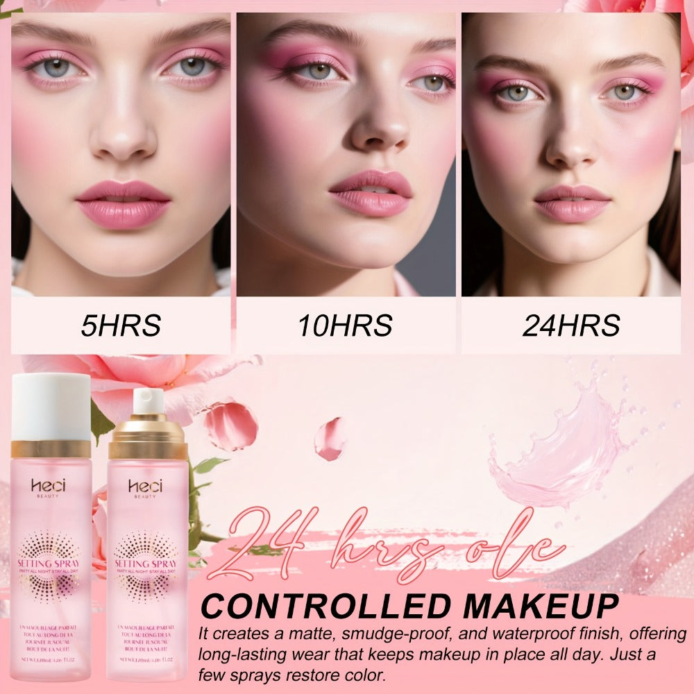 3-in-1 Makeup Setting Spray Prime Hydrate & Set Long-Lasting Waterproof Sweat-Proof Moisturizing Face Mist — image 10