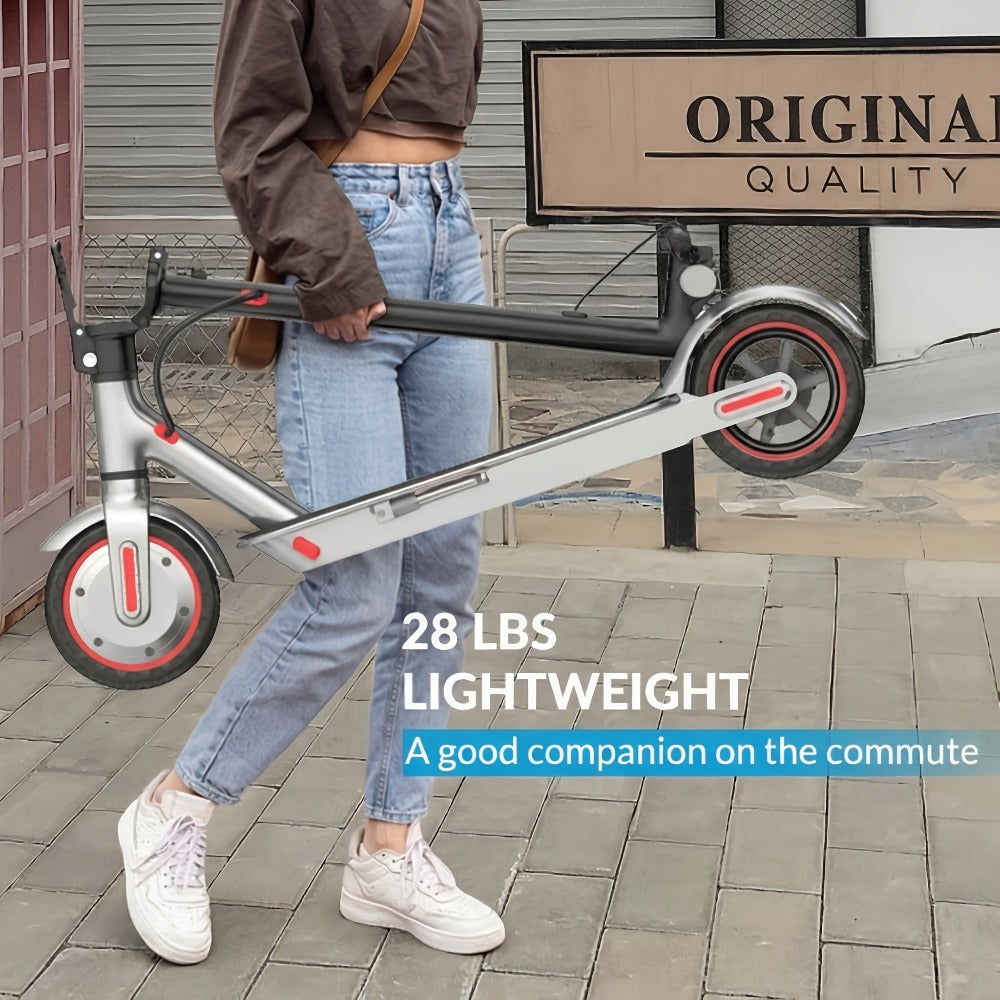 Electric Scooter for Adults 350W Motor 19 MPH 21-Mile Range Foldable with the Listed Color, Size or Set Options for Everyday 