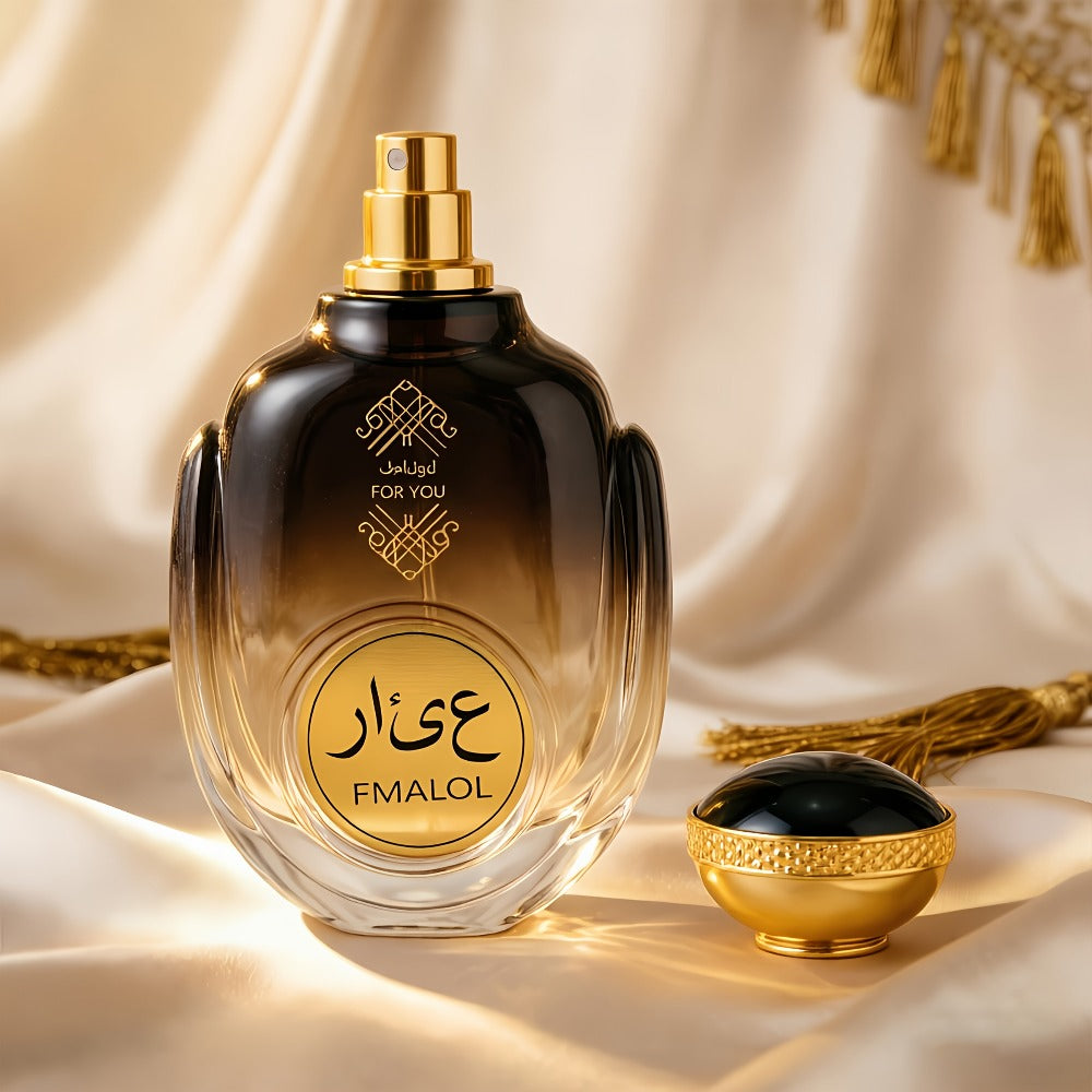Agarwood Oud Arabic Perfume for Men 3.4 oz Luxury Woody Oriental Cologne - Dubai Middle East for Bath Time, Home Spa and Pers