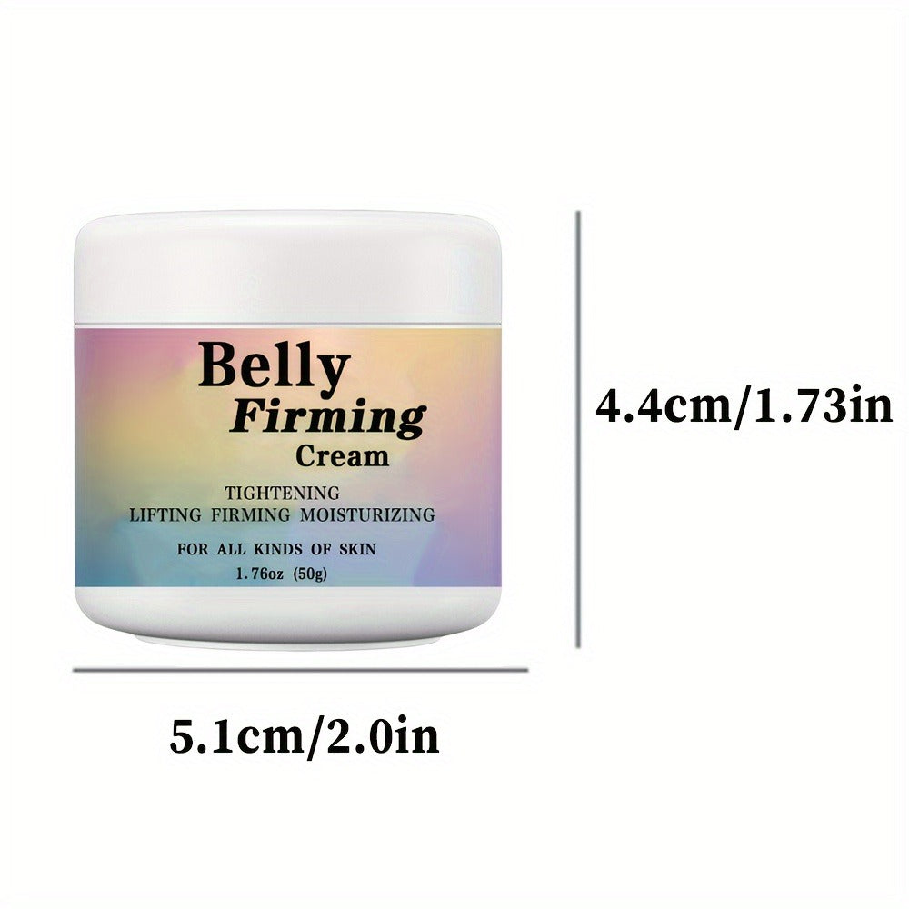 Body Cream 50g Jar with Caffeine Shea Butter Vitamin E and Macadamia Oil for External Belly Arm and Body Use — image 5