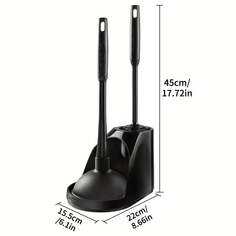 Bathroom Cleaning Tool Set with Wrench