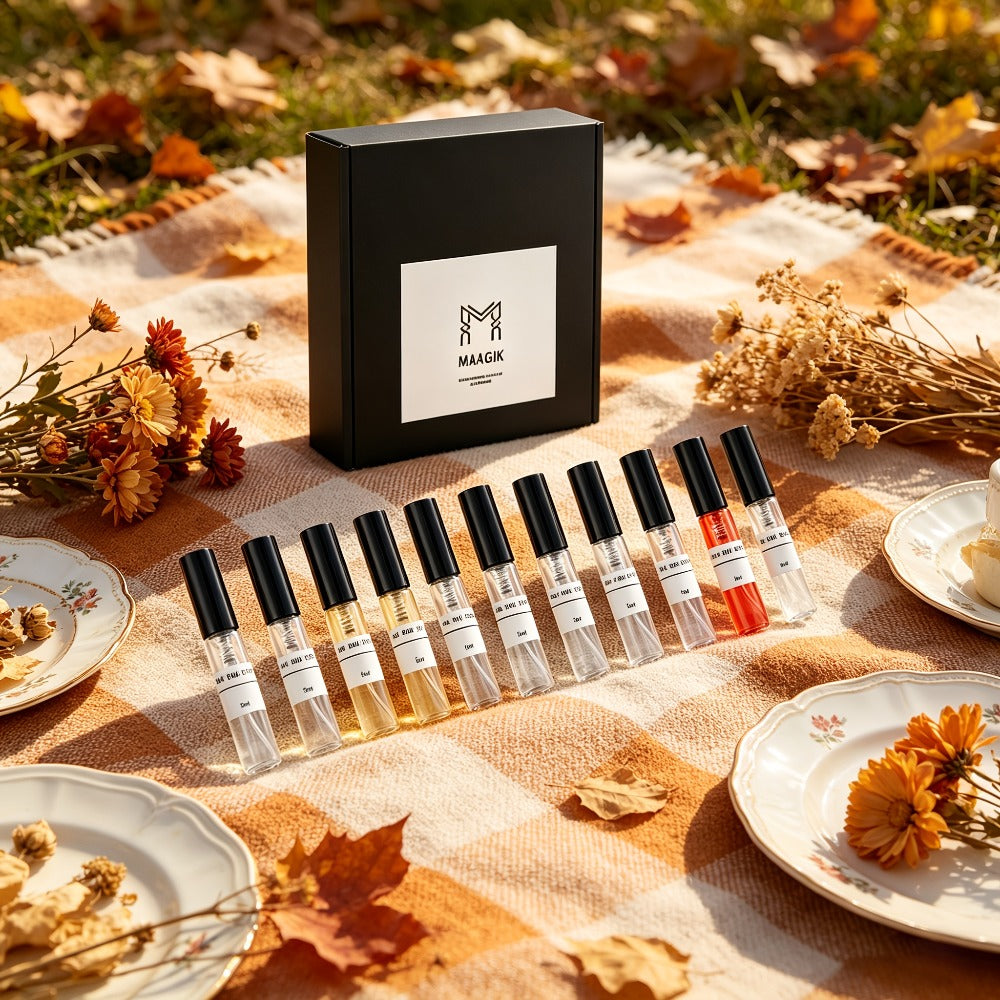 Perfume Gift Set for Men & Women Unique Niche Fragrance Multi-Style Devil Twilight Fantasy for Bath Time, Home Spa and Person