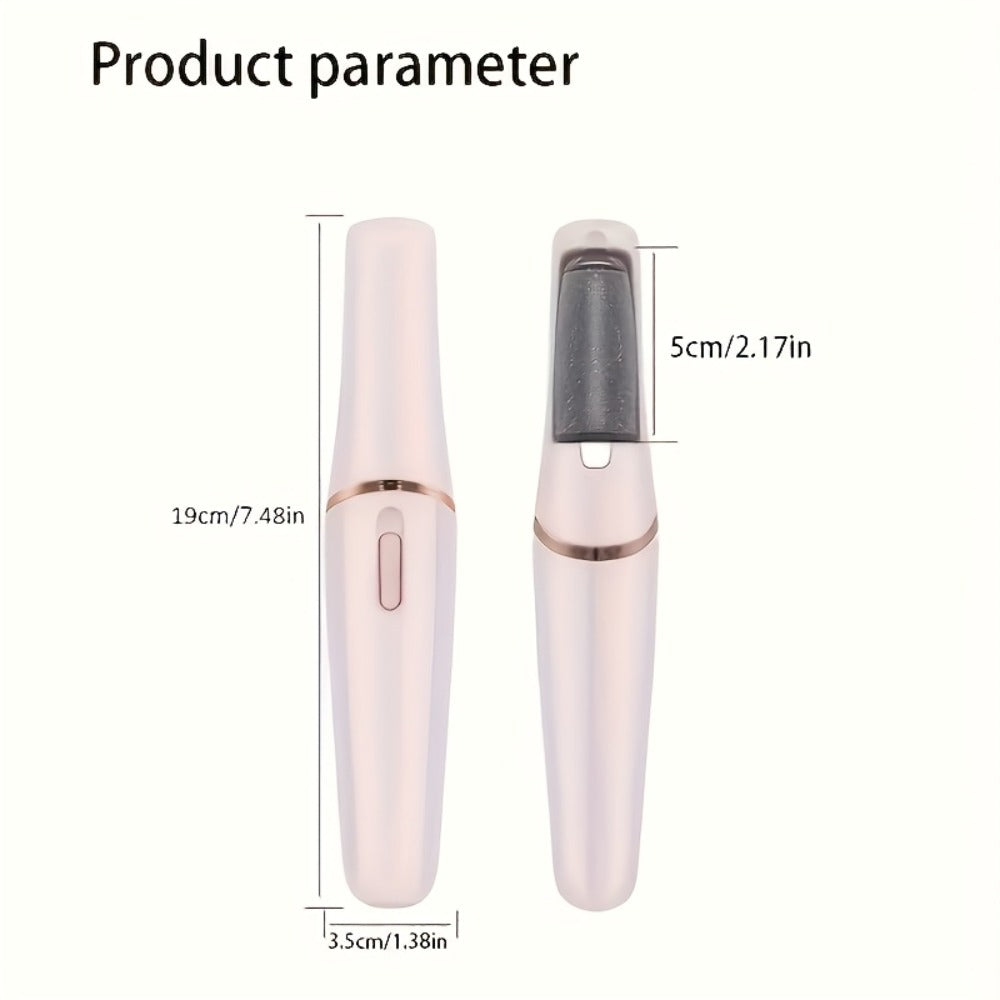 Electric Foot File Callus Remover IPX4 Waterproof 2 Interchangeable Grinding Heads 2 Speed Settings Auto — image 5