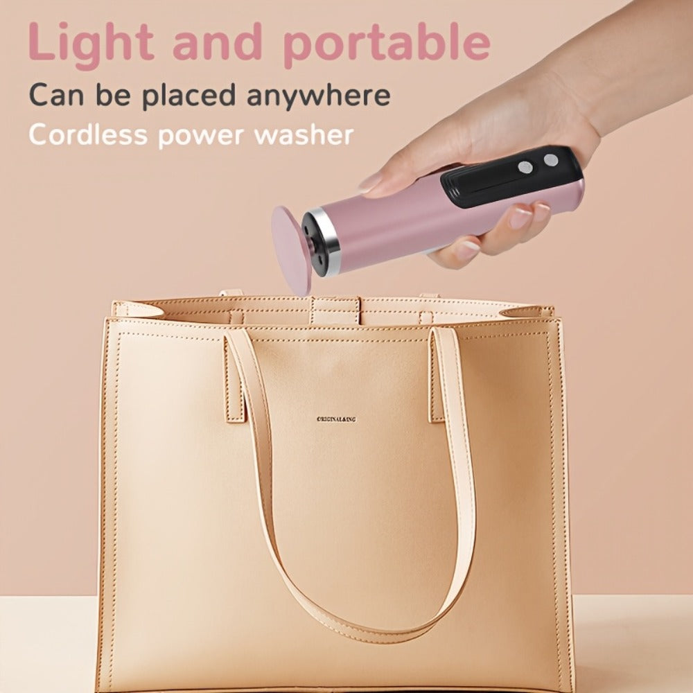 Rechargeable Electric Foot File and Callus Remover with Two Heads and Ten Sandpaper Pads in Pink — image 11