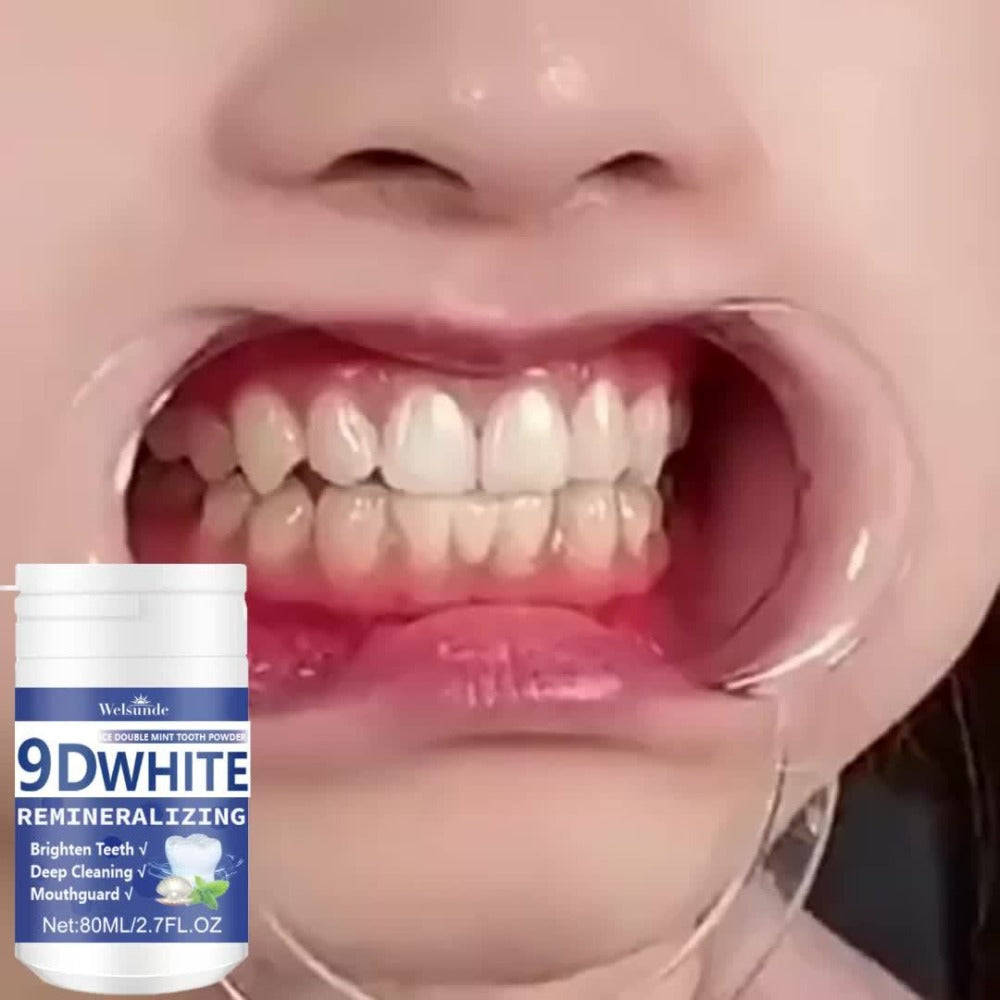 Hydroxyapatite Tooth Powder 2-Pack Remineralizing Fluoride-Free Deep Cleaning Whitening Mint Toothpowder — image 12