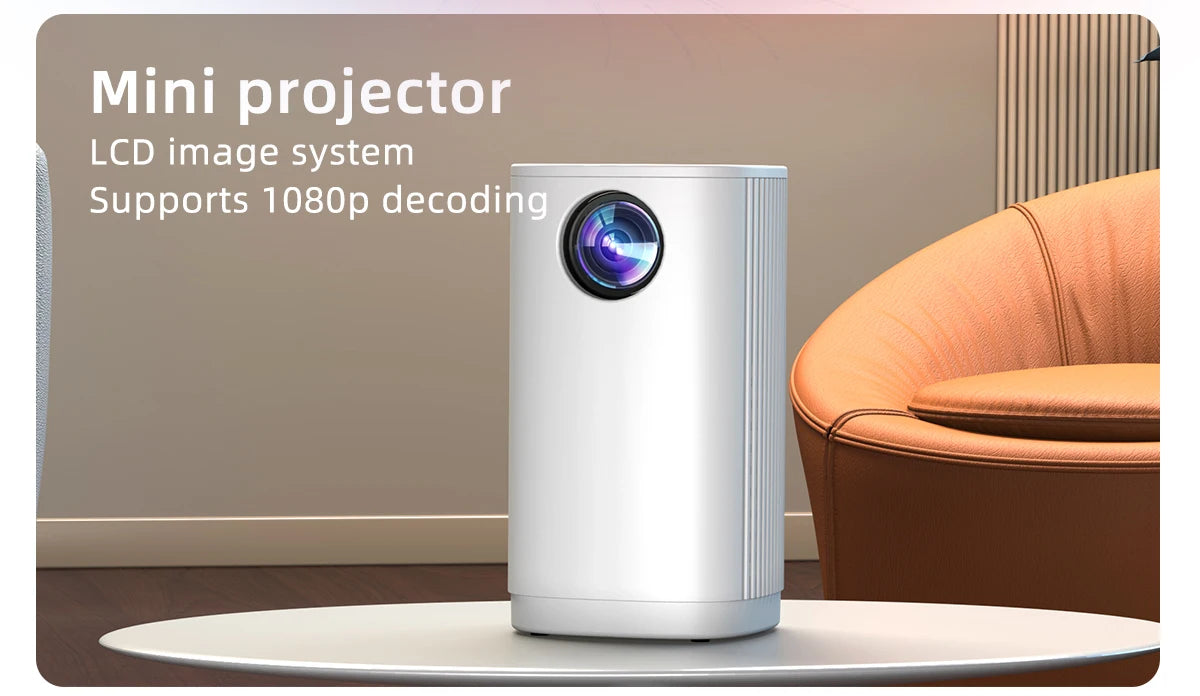 Mini Projector Multi-screen Version Can Be Connected To Mobile Phone