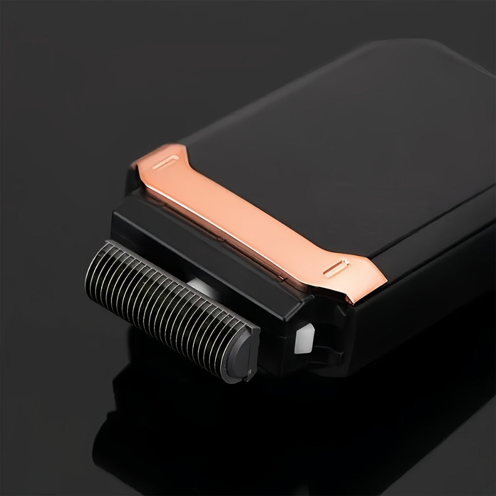 Black Foil Electric Shaver with Flip-Up Sideburn Trimmer, Rechargeable Body and 3.8-Inch Pictured Height — image 9