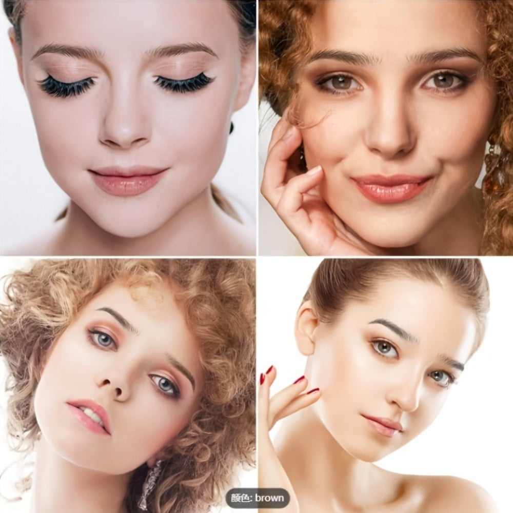 6D Eyebrow Tattoo Stickers Waterproof 8 Pcs for Women Girls, for Temporary Body Art, Festivals and Costumes — image 11