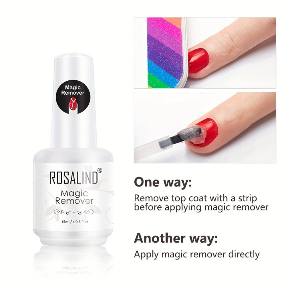 Gel Nail Polish Remover Kit, Formula Removes Gel in 2, 5 Minutes, No Foil or Soaking Needed, Professional — image 9