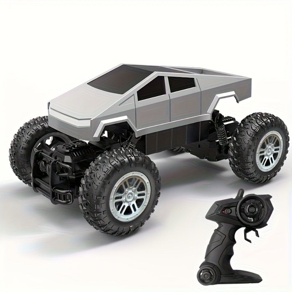 1:16 RC Monster Truck 2.4GHz 4WD Large Wheel Off-Road Pickup with LED Lights 45° Climb, Remote Control Car for Boys Kids — im