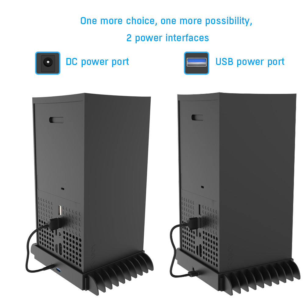 Multi-function Hub Cooling Base Plus Storage Rack