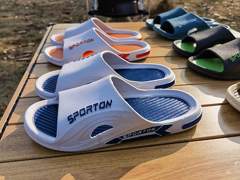 Fashionable Thick-soled Home Non-slip Slip-on Slippers