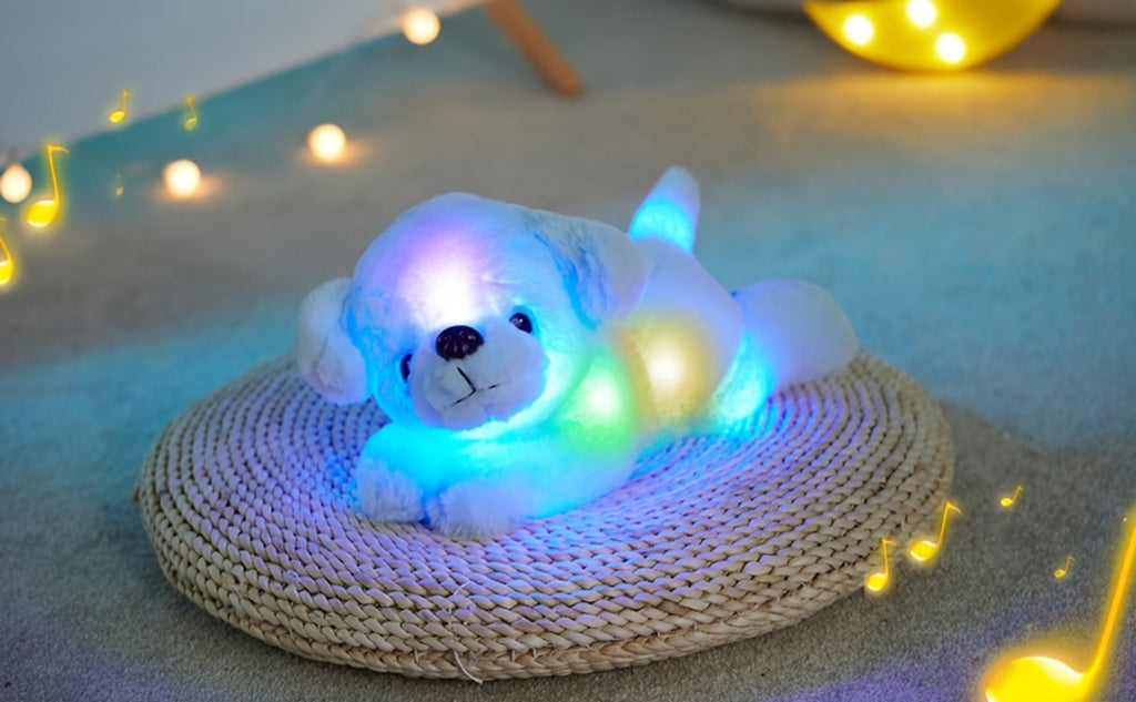Plush Toy Blue Puppy with Light-Up Body and Music for Colorful Interactive Room Display and Gifting — image 11