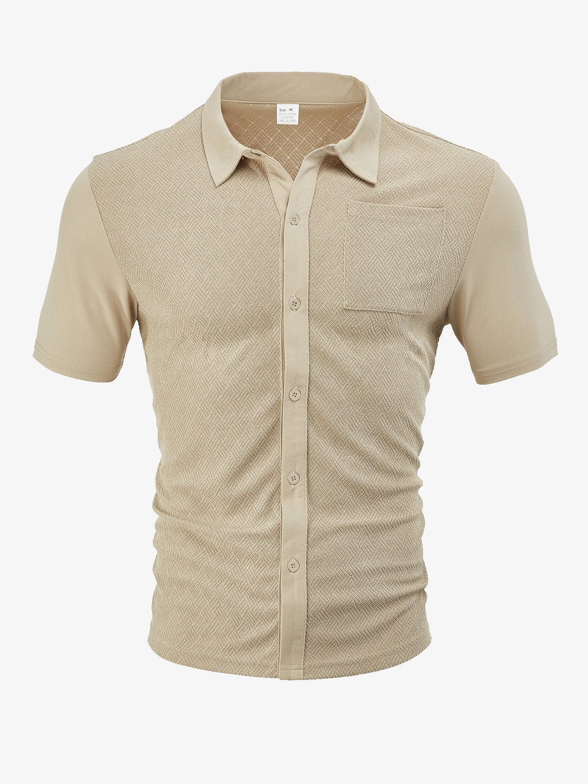 Men's Loose Short Sleeve Lapel Sport Casual