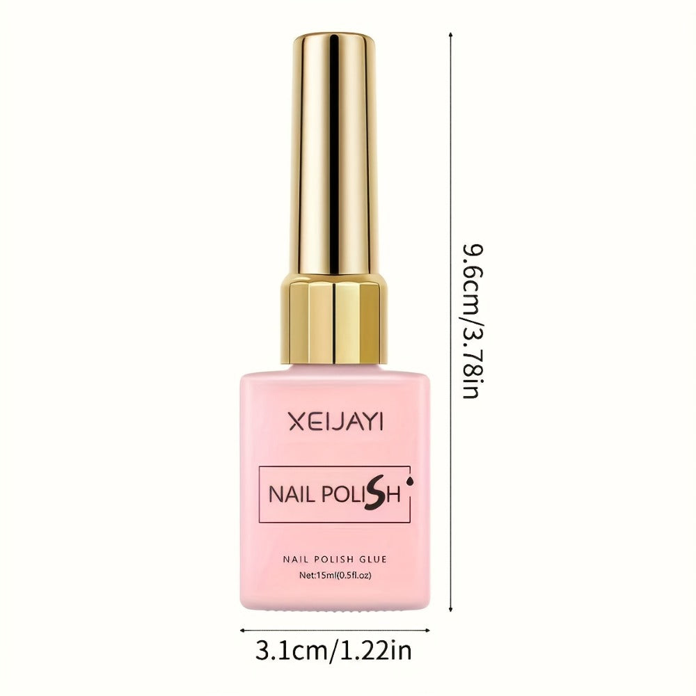 Gel Nail Polish Set with XEIJAYI Label, 12 Candy Macaroon Gel Colors in 0.51oz Square Bottles — image 5