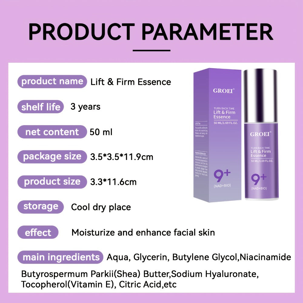Face Serum NAD+ and NMN Bio Boosting Purple Pump Bottle with One Source-Listed Formula Option — image 10