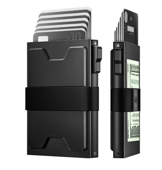 Men's Ultra-thin Strap Expansion Back Card Box