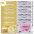 Hyaluronic Acid Eye & Lip Mask Patches, Overnight Sleeping Mask Set for Deep Moisture, Anti-Dry, Plumping & Smoothing — image