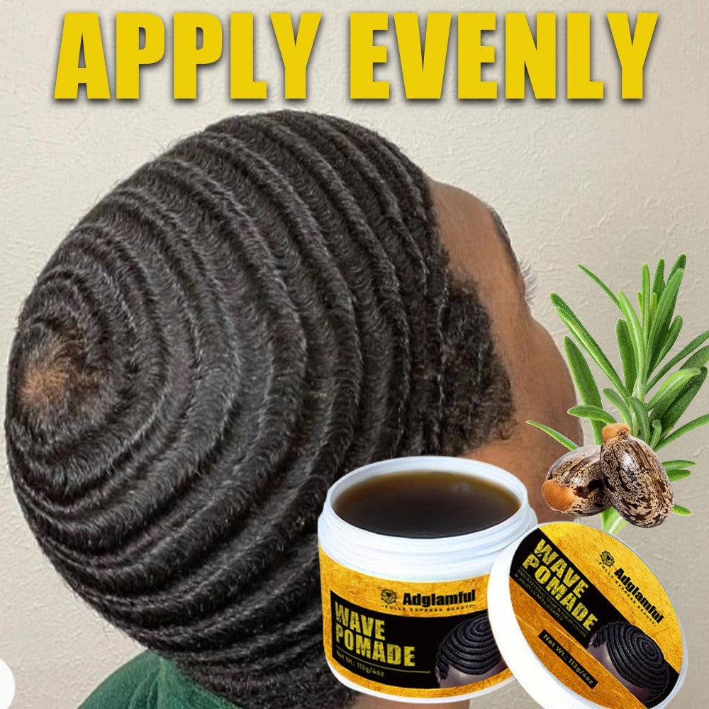 360 Wave Pomade for Men – Wave Control Defining Cream for Layered Waves, Volume & Texture | Non-Greasy, Water-Soluble — image