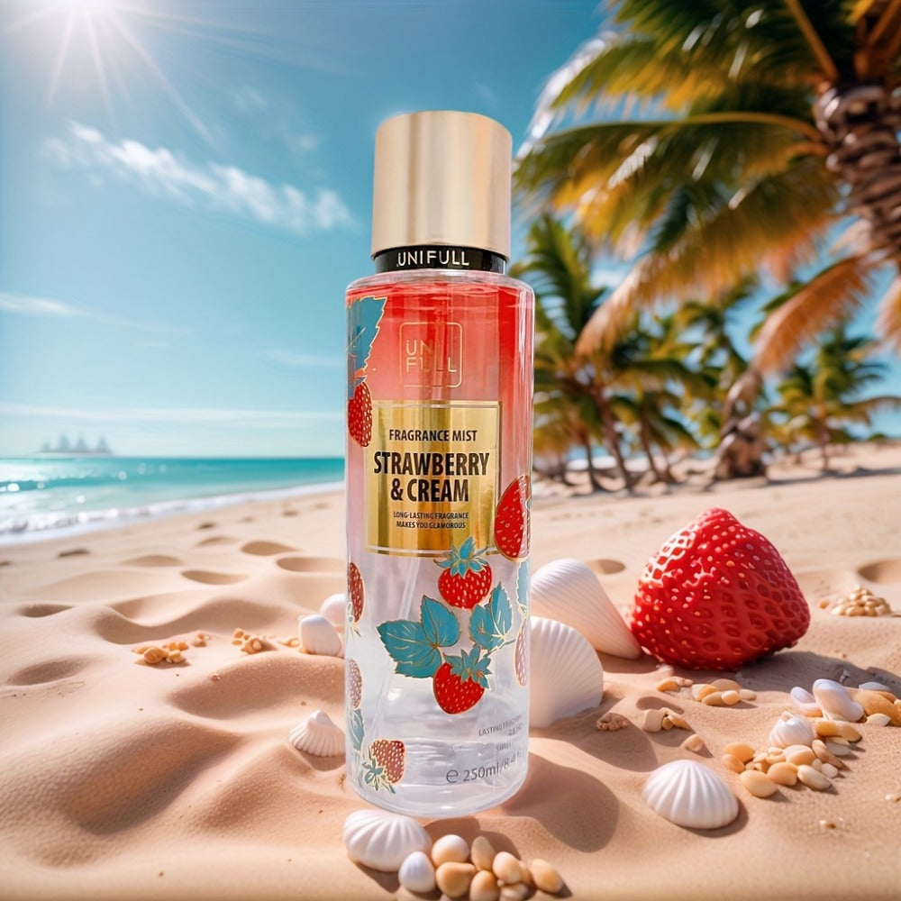 Floral Fruity Eau de Toilette Body Spray for Women 8.4oz – Long-Lasting Hair & Body Mist, 13 Scents Colorful Bottle — image 7