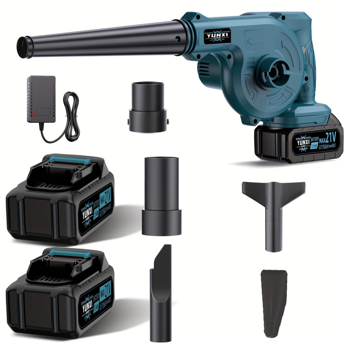 Leaf Blower Cordless for Garden, Patio and Yard Use, with the Listed Configuration, for Everyday Use and Organized Storage — 