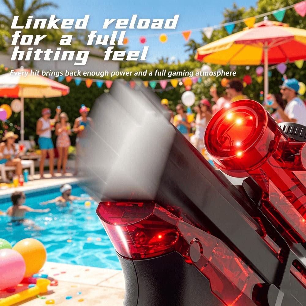 2-Piece Light-Up Automatic Water Spray Toy Set with LED Effects, Sound and Three Color-Pair Options — image 6