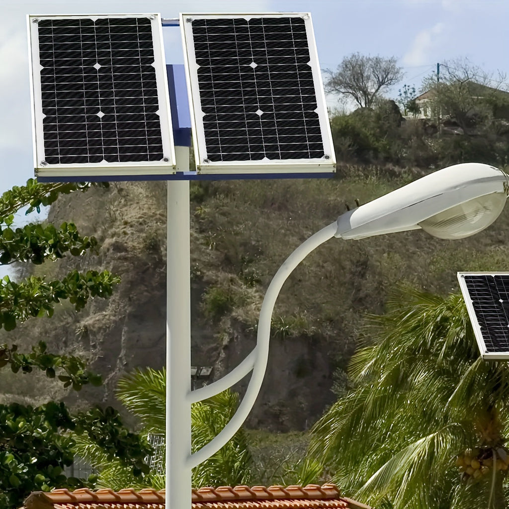 60-Watt Monocrystalline Solar Charging Kit with Green Controller and One- or Two-Panel Options — image 2