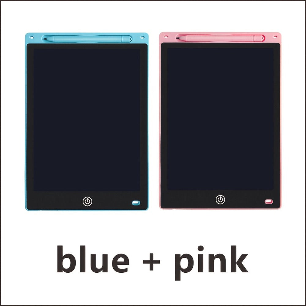 Two-Pack 10-Inch LCD Writing Tablets in Blue and Pink with Matching Styluses and Color-Line Screens — image 3