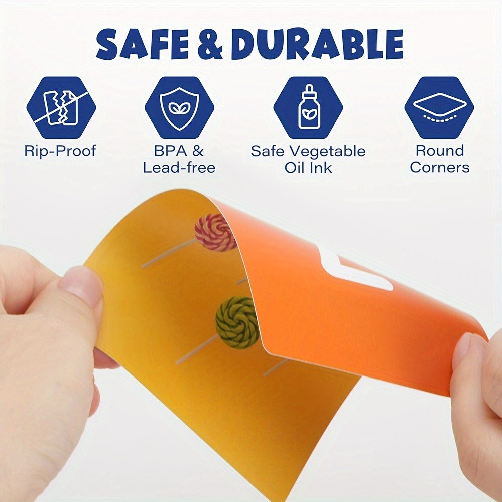 Toddler Flashcards 84 Double-Sided Cards 168 Pictures, 8 Categories ABC Letters Numbers Animals Shapes Colors Food Vehicles —