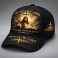 Christian Baseball Cap "God Is Good" Faith Slogan, Adjustable Spandex Hat with the Listed Color, Size or Set Options for Ever