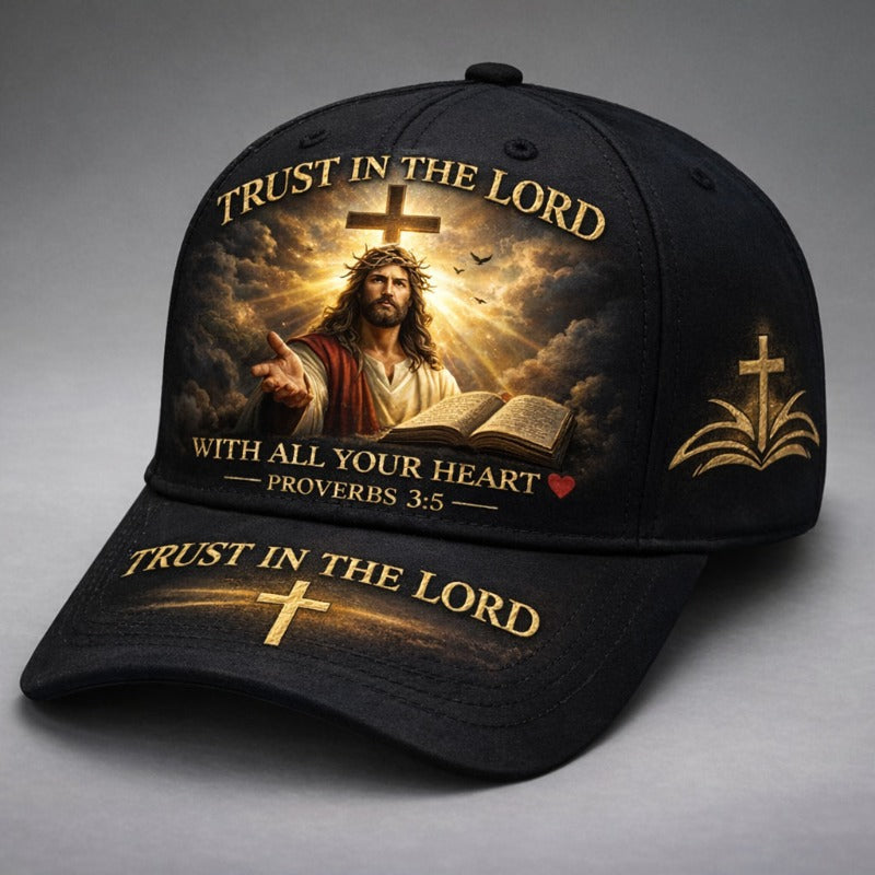 Christian Baseball Cap "God Is Good" Faith Slogan, Adjustable Spandex Hat with the Listed Color, Size or Set Options for Ever