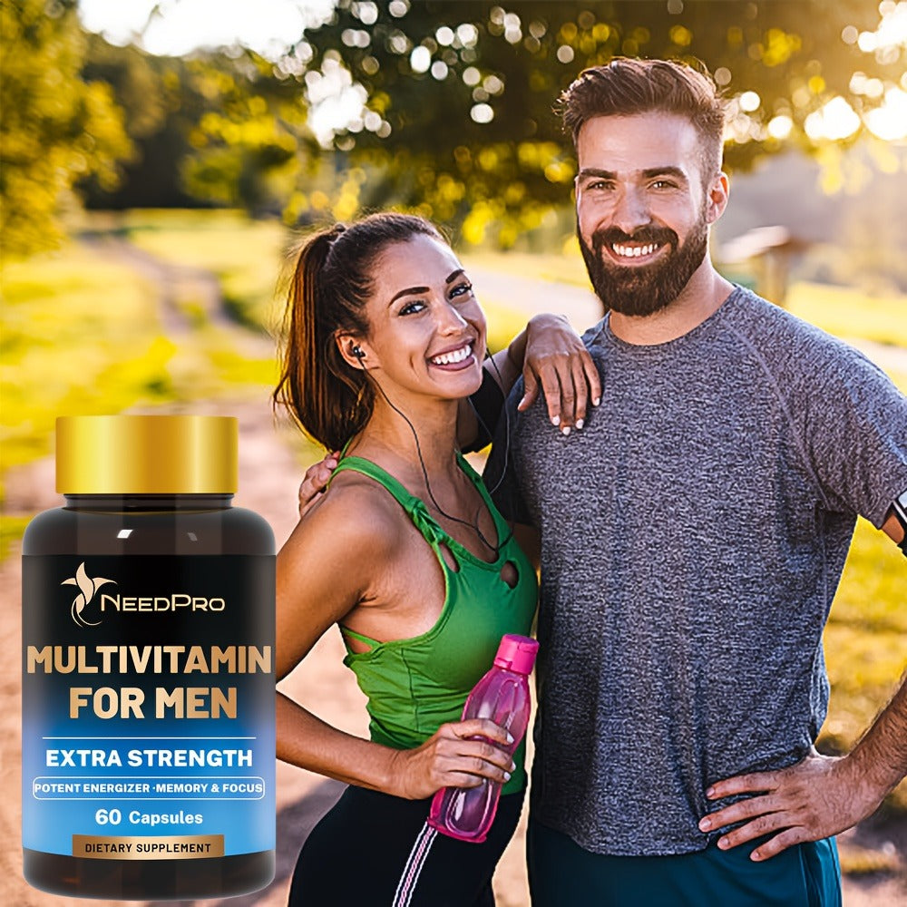 Dietary Supplement Men’s Multivitamin Capsules with Vitamins A, C, D, B6, B12, Zinc, Biotin and Folate — image 14